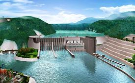 我司生產的200RJC80-23.5長軸深井泵交付藏木水電站使用(圖1)